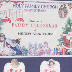 Christmas with Catechism Children 2017